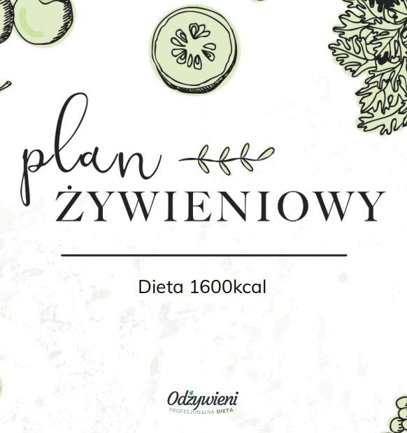 Dieta 1600 kcal - 4 posiłki